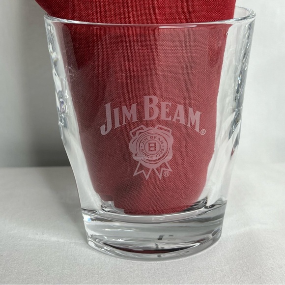 Jim Beam Bourbon Distillery Old Fashion Glasses. Set of 4 - Picture 2 of 10
